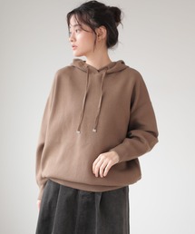 AMERICAN HOLIC | フード付きニットプルオーバー(ニット/セーター)