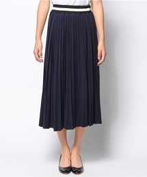 ROSE BUD | 【GLITTER掲載】S-LCTB-14203 PLEATED LONG SKIRT(スカート)