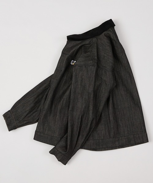 And A（アンドエー）の「AlexanderLeeChang アレキサンダーリーチャン / TACOCAT DENIM JKT タコキャットロゴ刺繍カバーオール / AC032102（デニムジャケット・メンズ・インディゴブルー/ブラック・2/3）」の4枚目の写真