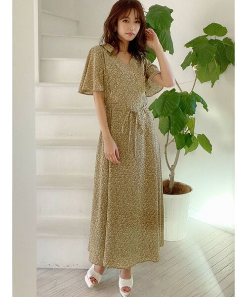 フラワープリントシャツワンピース シャツワンピース Resexxy リゼクシー のファッション通販 Zozotown