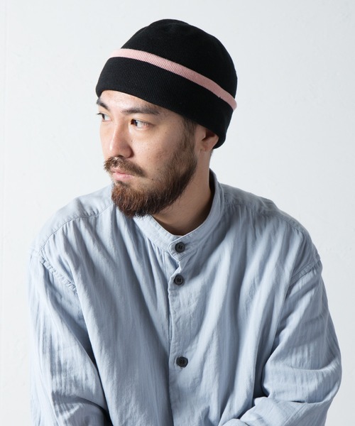 RACAL(ラカル)の「Reversible HG Knit Watch / リバーシブルホールガーメントニットワッチ(ニットキャップ/ビーニー・メンズ・ベージュ/ピンク/ネイビー/グレー/オリーブ・FREE)」の5枚目の写真