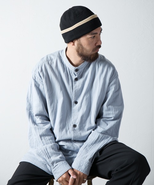 RACAL(ラカル)の「Reversible HG Knit Watch / リバーシブルホールガーメントニットワッチ(ニットキャップ/ビーニー・メンズ・ベージュ/ピンク/ネイビー/グレー/オリーブ・FREE)」の13枚目の写真