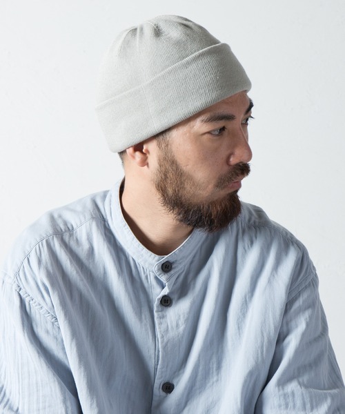 RACAL(ラカル)の「Reversible HG Knit Watch / リバーシブルホールガーメントニットワッチ(ニットキャップ/ビーニー・メンズ・ベージュ/ピンク/ネイビー/グレー/オリーブ・FREE)」の20枚目の写真