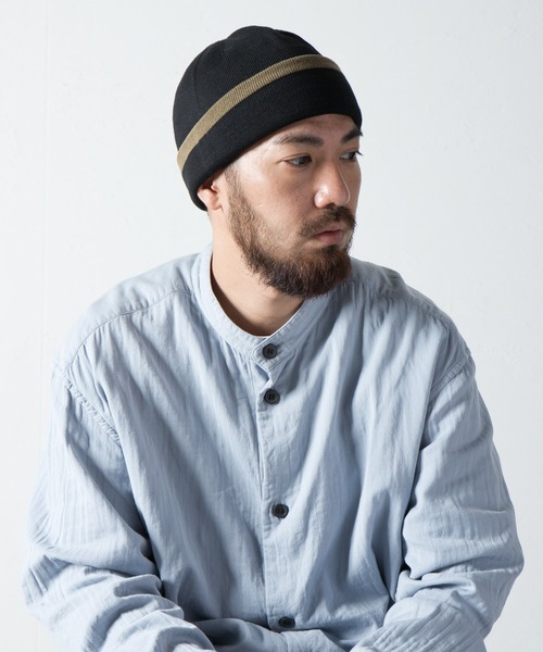 RACAL(ラカル)の「Reversible HG Knit Watch / リバーシブルホールガーメントニットワッチ(ニットキャップ/ビーニー・メンズ・ベージュ/ピンク/ネイビー/グレー/オリーブ・FREE)」の14枚目の写真