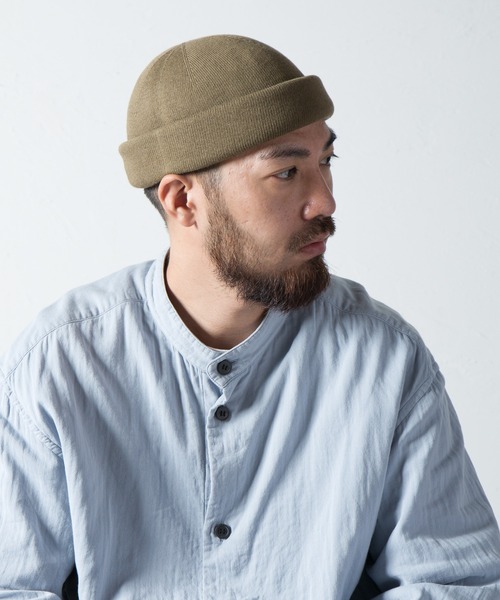 RACAL(ラカル)の「Reversible HG Knit Watch / リバーシブルホールガーメントニットワッチ(ニットキャップ/ビーニー・メンズ・ベージュ/ピンク/ネイビー/グレー/オリーブ・FREE)」の21枚目の写真