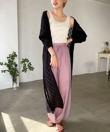 Shelly island | カギアミロングカーディガン(カーディガン/ボレロ)