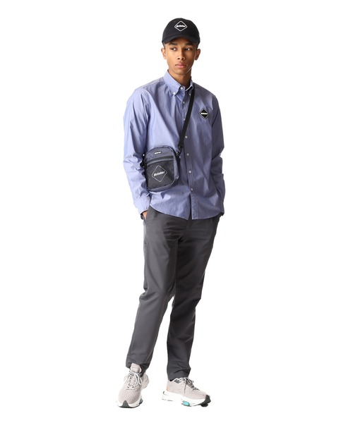 F.C.Real Bristol（エフシーレアルブリストル）の「FRONT MESH POUCH（ボディバッグ/ウエストポーチ・メンズ・ブラック/ネイビー/グレー・FREE）」の11枚目の写真