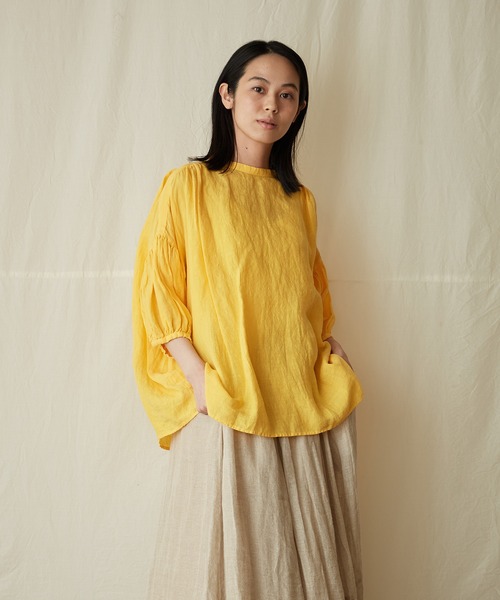 IKKUNA（イクナ）の「smock blouse／スモックブラウス（シャツ