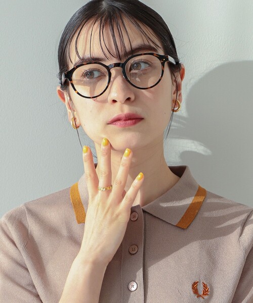 Ray BEAMS（レイビームス）の「noeyedia / メガネ ”NE-430”（メガネ・レディース・ダークブラウン/ブラック・FREE）」の11枚目の写真