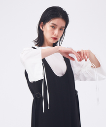 qualite | ドロストスリーブブラウス(シャツ/ブラウス)