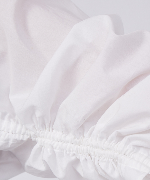 qualite（カリテ）の「ドロストスリーブブラウス（シャツ/ブラウス・レディース・その他/オフホワイト/オレンジ・38）」の11枚目の写真