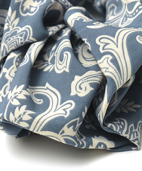 チチカカ（チチカカ）の「ペイズリービッグシュシュ（シュシュ・レディース・ブルー/ブラック・FREE）」の6枚目の写真