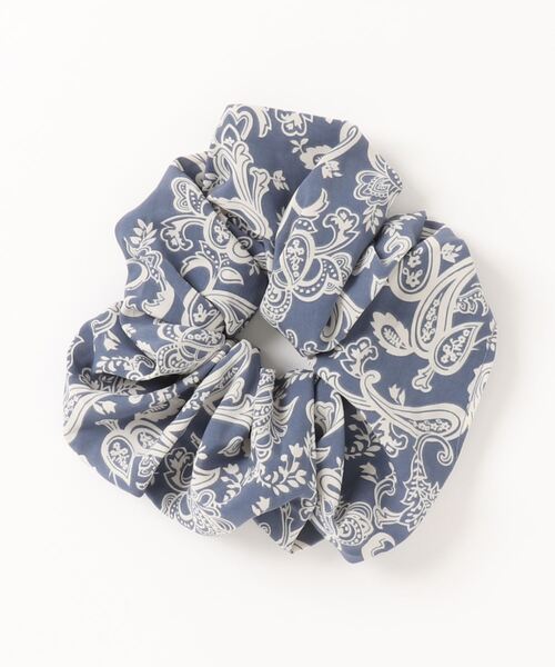 チチカカ（チチカカ）の「ペイズリービッグシュシュ（シュシュ・レディース・ブルー/ブラック・FREE）」の8枚目の写真