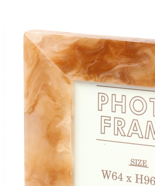 niko and...(ニコアンド)の「オリジナルマーブルフォトフレームS(フォトフレーム・レディース・ベージュ/ブラウン・0)」の4枚目の写真