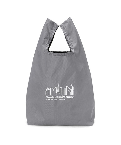 Manhattan Portage（マンハッタンポーテージ）の「Packable Eco Bag（トートバッグ・メンズ・ウッドランド/ライトグレー/ホワイト/ブラック・MEDIUM）」の17枚目の写真