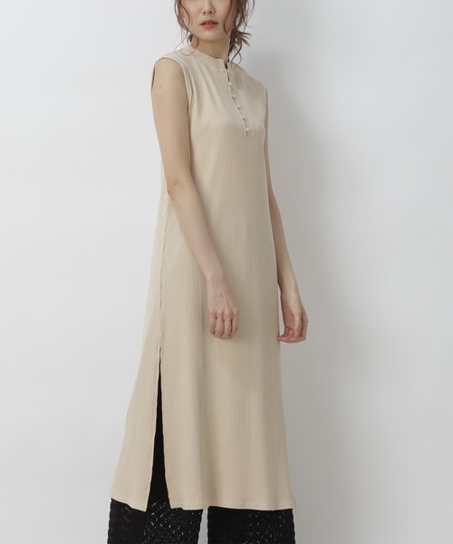 セール チャイナボタンテレコノースリワンピース ワンピース Free S Mart フリーズマート のファッション通販 Zozotown