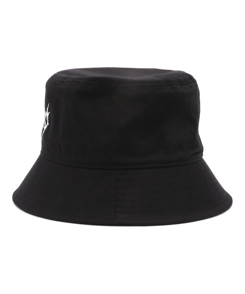 AZS TOKYO（アザストーキョー）の「AZS TOKYO/アザストーキョー/"THRASH METAL" LOGO BUCKET (BLACKxWHITE)（ハット・メンズ・ブラック・FREE）」の4枚目の写真
