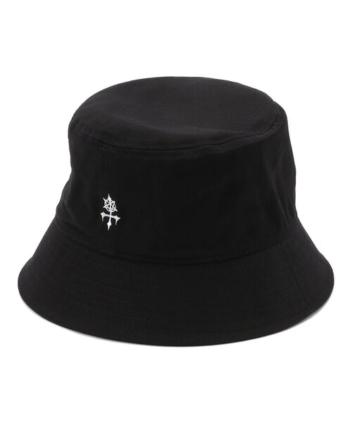 AZS TOKYO（アザストーキョー）の「AZS TOKYO/アザストーキョー/"THRASH METAL" LOGO BUCKET (BLACKxWHITE)（ハット・メンズ・ブラック・FREE）」の14枚目の写真