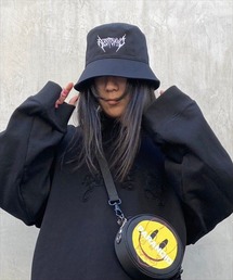 AZS TOKYO | AZS TOKYO/アザストーキョー/"THRASH METAL" LOGO BUCKET (BLACKxWHITE)(ハット)