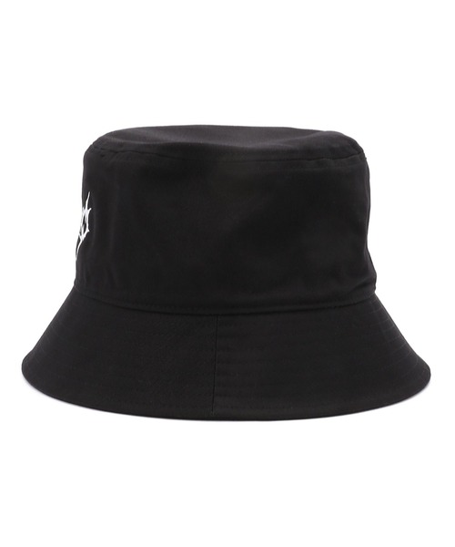 AZS TOKYO（アザストーキョー）の「AZS TOKYO/アザストーキョー/"THRASH METAL" LOGO BUCKET (BLACKxWHITE)（ハット・メンズ・ブラック・FREE）」の8枚目の写真