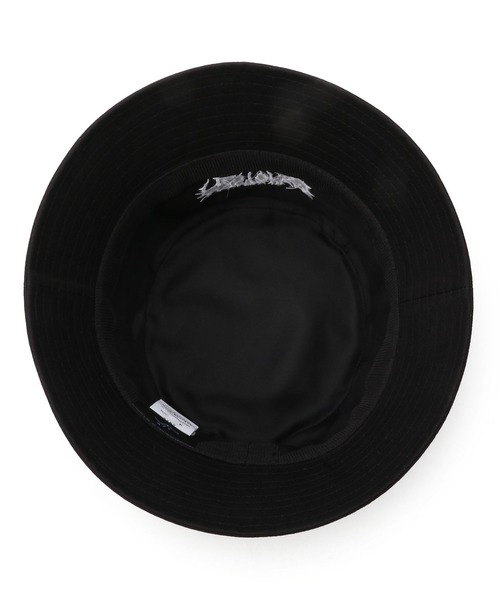 AZS TOKYO（アザストーキョー）の「AZS TOKYO/アザストーキョー/"THRASH METAL" LOGO BUCKET (BLACKxWHITE)（ハット・メンズ・ブラック・FREE）」の10枚目の写真