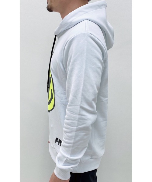 Uncut Bound（アンカットバウンド）の「Forward MILANO(フォワードミラノ) スマイルパーカー /TM02（パーカー・メンズ・ホワイト/ブラック・SMALL/MEDIUM/LARGE/X-LARGE）」の4枚目の写真