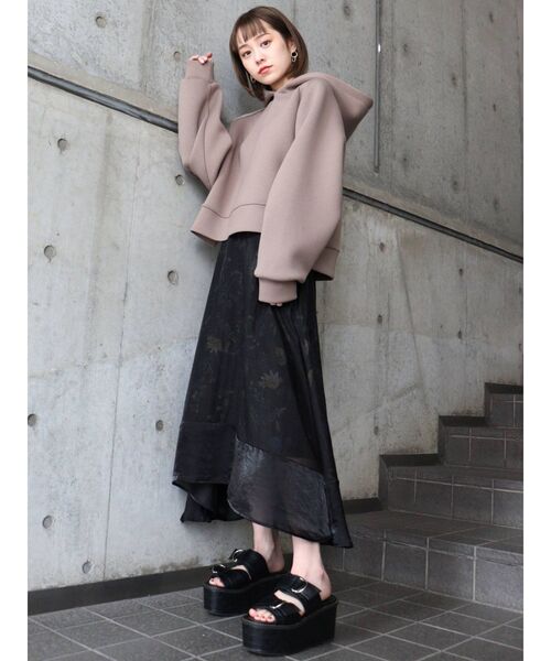 MURUA（ムルーア）の「ダブルベルテッドサンダル（サンダル・レディース・アイボリー/ブラック・35/36/37）」の3枚目の写真