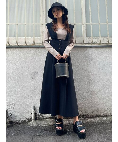 MURUA（ムルーア）の「ダブルベルテッドサンダル（サンダル・レディース・アイボリー/ブラック・35/36/37）」の21枚目の写真