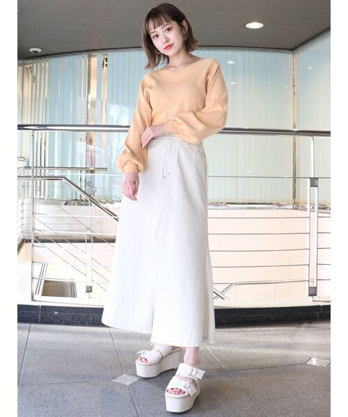 MURUA（ムルーア）の「ダブルベルテッドサンダル（サンダル・レディース・アイボリー/ブラック・35/36/37）」の6枚目の写真