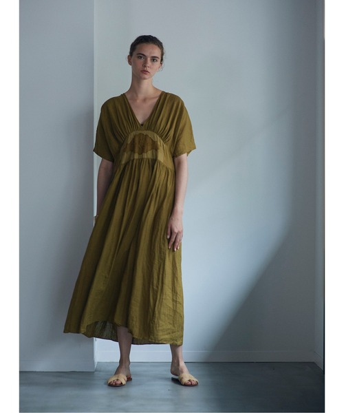 Heriter（エリテ）の「ローズエンブロイダリーワンピース（ワンピース