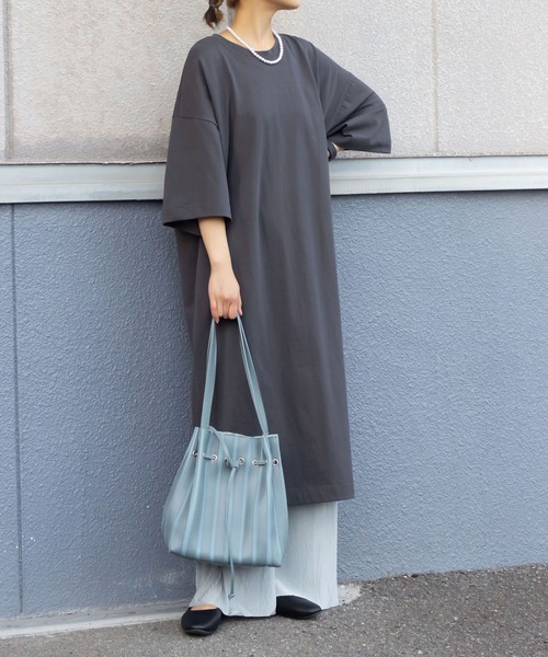 セール ワンピース Me Em ビッグシルエット半袖tシャツワンピース ワンピース Me Em ワンピース ドレス Select ミームセレクト のファッション