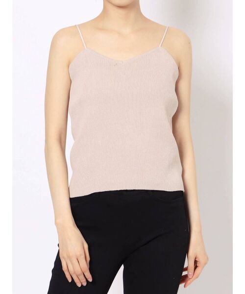 MERCURYDUO（マーキュリーデュオ）の「インナーキャミ付シアーカシュクールニット（ニット/セーター・レディース・ベージュ/ブラウン・FREE）」の22枚目の写真