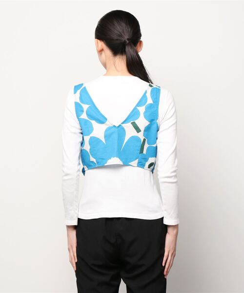 marimekko - マリメッコ  Lanketti トップス marimekko マリメッコ Tシャツ レディース 91827 395 KIOSKI