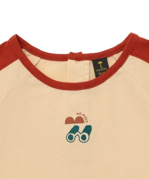 moimoln（モイモルン）の「クリップグラン7分袖Tシャツ（Tシャツ/カットソー・キッズ・イエロー/オレンジ/ピンク・100cm/90cm/120cm/110cm/130cm）」の6枚目の写真