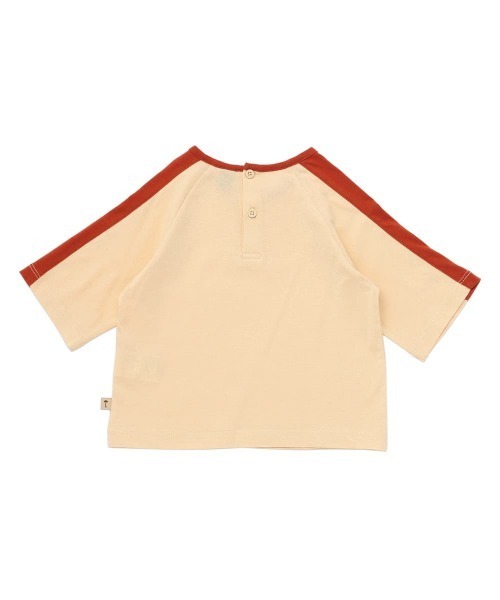 moimoln（モイモルン）の「クリップグラン7分袖Tシャツ（Tシャツ/カットソー・キッズ・イエロー/オレンジ/ピンク・100cm/90cm/120cm/110cm/130cm）」の5枚目の写真