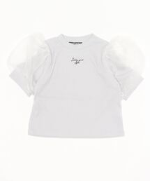 ZIDDY | ZIDDY/ラメ ボリューム スリーブ Tシャツ(Tシャツ/カットソー)