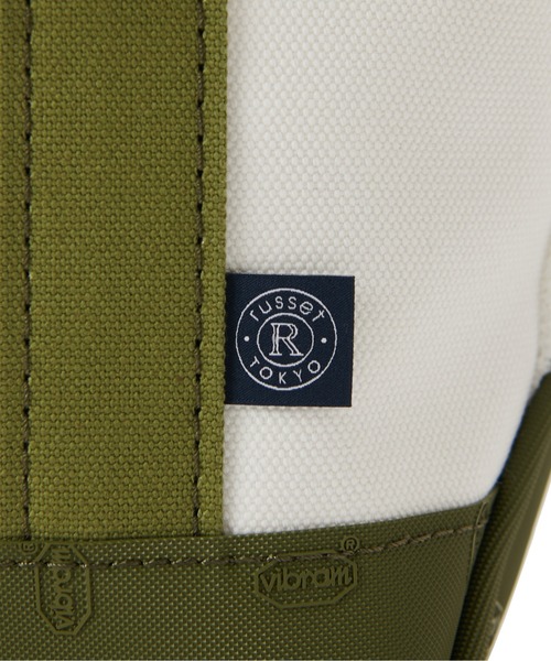 russet（ラシット）の「ヴィブラムキャンバストートバッグ S（TK-403）（トートバッグ・レディース・オレンジ/カーキ/ミント/グレー/ベージュ・FREE）」の13枚目の写真