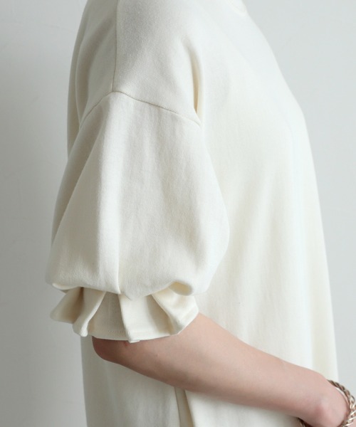 reca(レカ)の「タック袖ロングワンピース(ワンピース・レディース・ブラック/アイボリー/グレイッシュベージュ・FREE)」の7枚目の写真