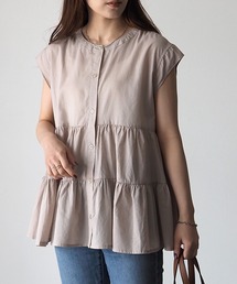 Riberry | フレンチティアードブラウス(シャツ/ブラウス)