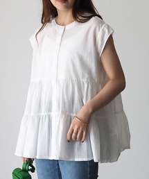 Riberry | フレンチティアードブラウス(シャツ/ブラウス)