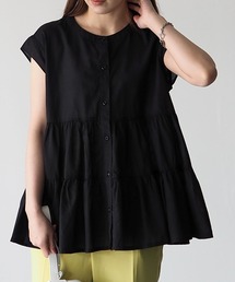 Riberry | フレンチティアードブラウス(シャツ/ブラウス)