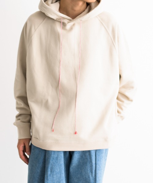 NEONSIGN(ネオンサイン)の「NEONSIGN ネオンサイン / WIDE ROOM HOODIE ワイドルームフーディ オーバーサイズパーカー / N1558(パーカー・メンズ・ブラック/ベージュ/トップグレー・44/46/48)」の3枚目の写真