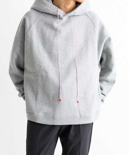 NEONSIGN(ネオンサイン)の「NEONSIGN ネオンサイン / WIDE ROOM HOODIE ワイドルームフーディ オーバーサイズパーカー / N1558(パーカー・メンズ・ブラック/ベージュ/トップグレー・44/46/48)」の2枚目の写真