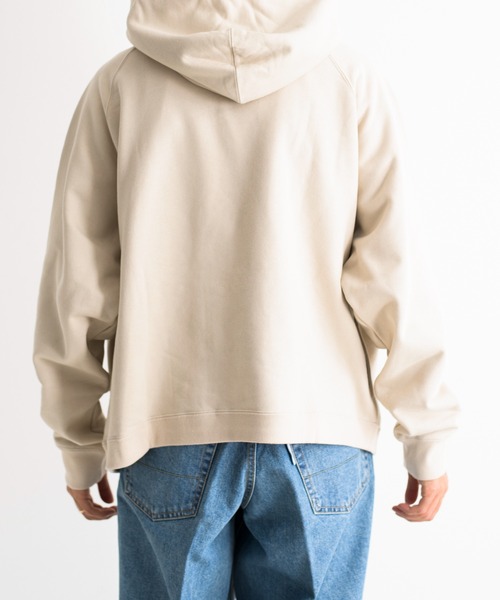 NEONSIGN(ネオンサイン)の「NEONSIGN ネオンサイン / WIDE ROOM HOODIE ワイドルームフーディ オーバーサイズパーカー / N1558(パーカー・メンズ・ブラック/ベージュ/トップグレー・44/46/48)」の12枚目の写真