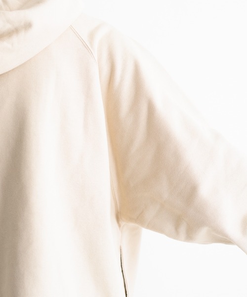 NEONSIGN(ネオンサイン)の「NEONSIGN ネオンサイン / WIDE ROOM HOODIE ワイドルームフーディ オーバーサイズパーカー / N1558(パーカー・メンズ・ブラック/ベージュ/トップグレー・44/46/48)」の13枚目の写真