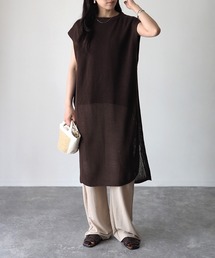 Riberry | メッシュロングベスト(ベスト)