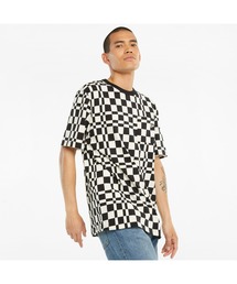 PUMA | PUMA プーマ ダウンタウン DOWNTOWN CHECK AOP Tシャツ(Tシャツ/カットソー)