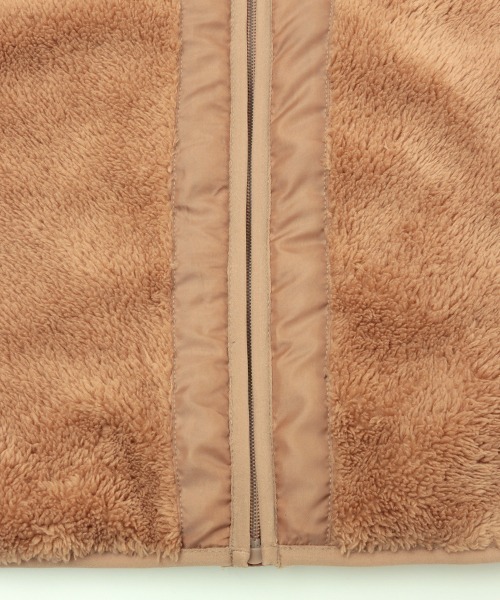 チチカカ(チチカカ)の「【ユニセックス】シェルバフリースジャケット(ノーカラージャケット・メンズ・ベージュ/ブラック・MEDIUM/LARGE)」の17枚目の写真