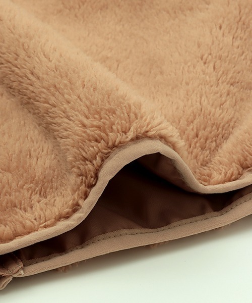 チチカカ(チチカカ)の「【ユニセックス】シェルバフリースジャケット(ノーカラージャケット・メンズ・ベージュ/ブラック・MEDIUM/LARGE)」の19枚目の写真