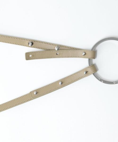 OSOI(オソイ)の「<OSOI(オソイ)>BANGLERING バッグ(ショルダーバッグ・レディース・オリーブ/オフホワイト・FREE)」の20枚目の写真